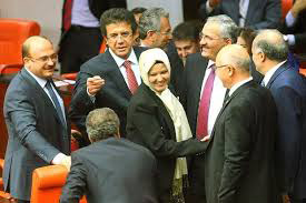 MPs with headscarf