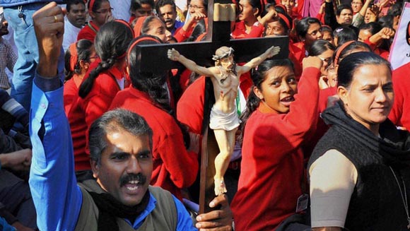 Delhi Church blaze