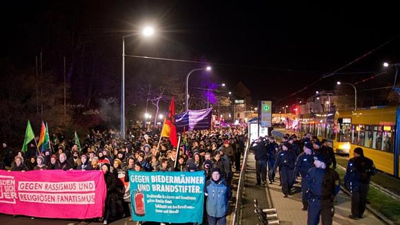Germany anti-Muslim march