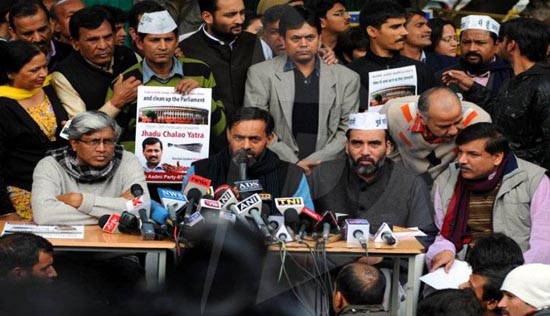 AAP list for Lok Sabha Polls