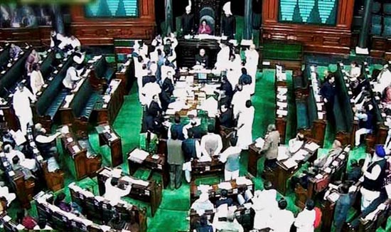 Lok Sabha passes Telangana Bill