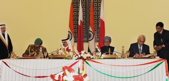 Bahrain King Visit India