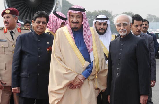 Salman bin Aziz in India