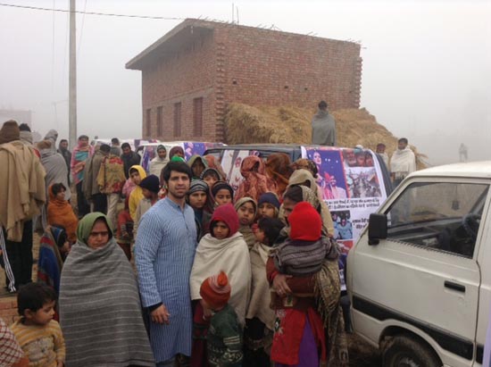 Riot Victims protest