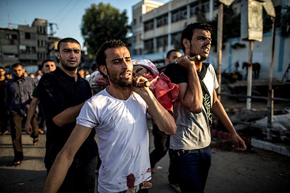 Israel attack on shelter