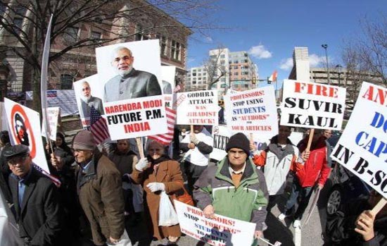Overseas Indians supporting Modi
