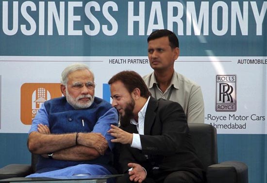 Zafar with Modi