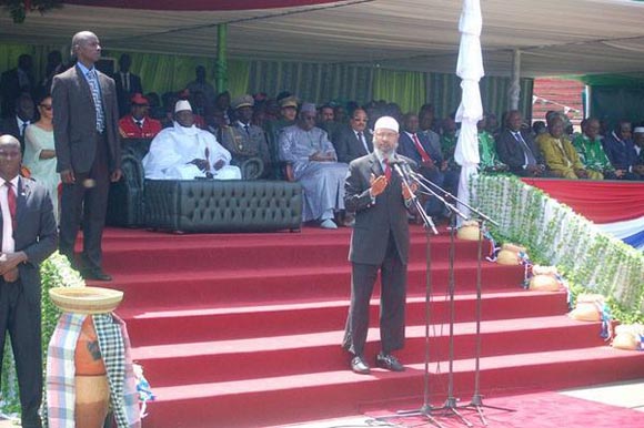 Zakir Naik in Gambia
