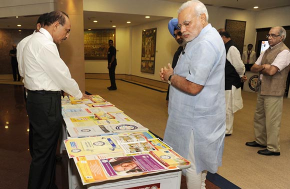 Modi 100 days in office