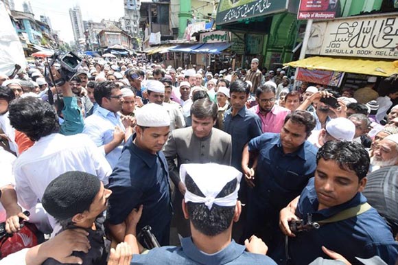 Akbaruddin Owaisi in Mumbai