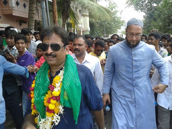 Asad Owaisi Aurangabad pad yatra