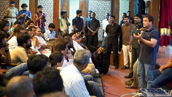 Rahul Gandhi at FTII