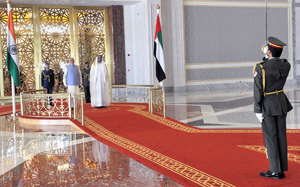 Modi in UAE