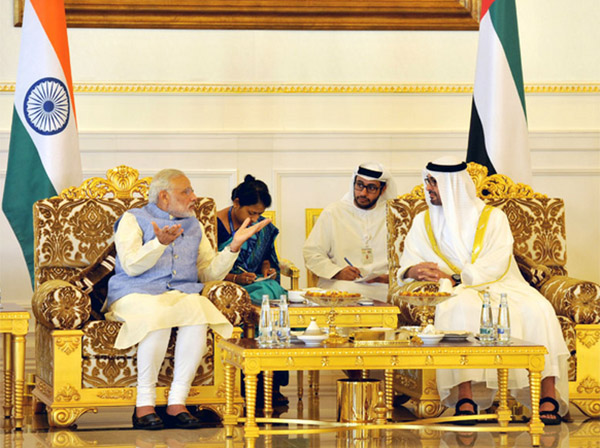 Modi in UAE