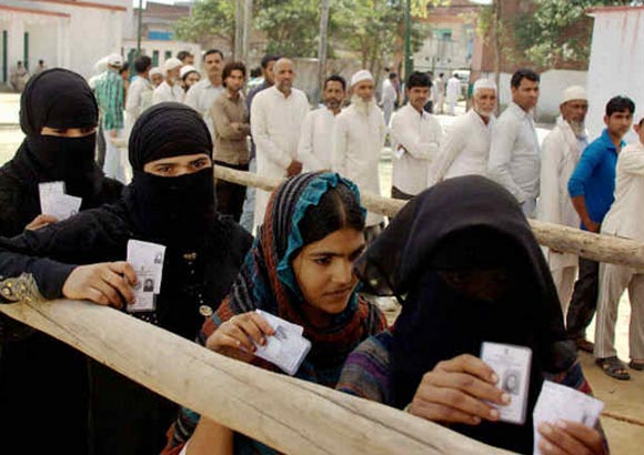 Delhi Muslim votes
