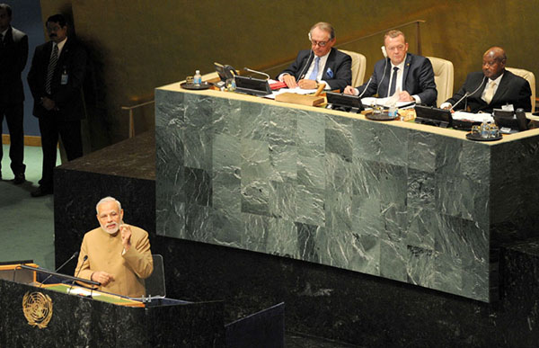 Modi at UN