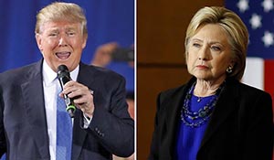 Trump Clinton