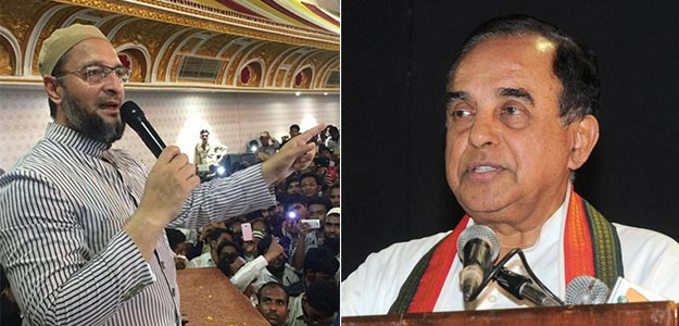 Asad Owaisi Swamy debate