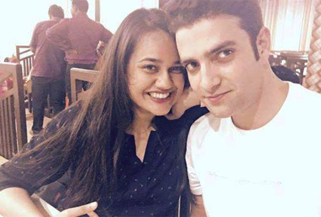 Tina Dabi with Athar