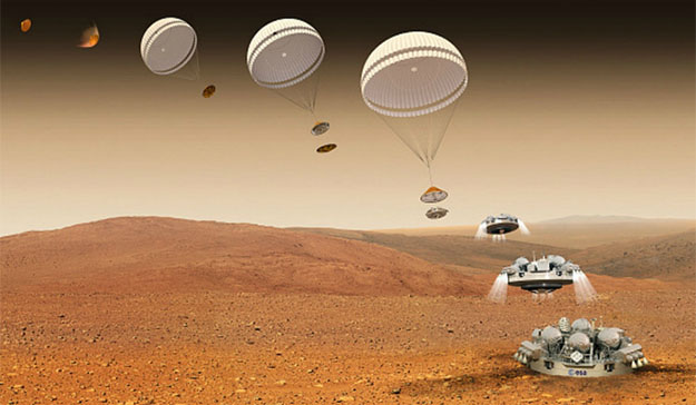 Mars landing
