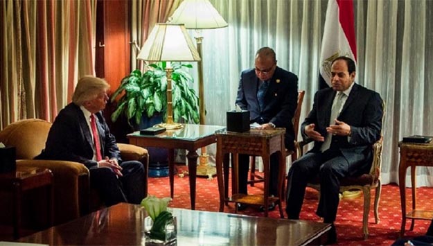 Trump el-Sisi
