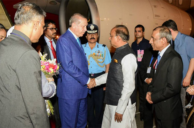 Erdogan in Delhi