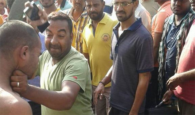 Muslim Youth Beaten