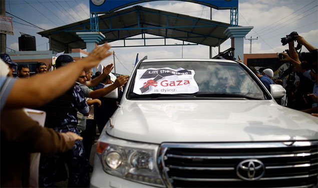 Antonion Guterres in Gaza