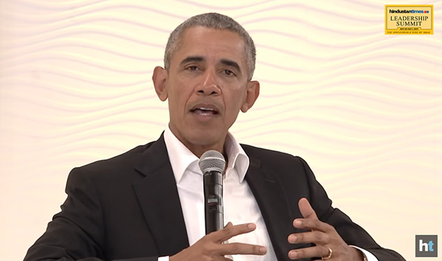 Obama at Hindustan Times Summit