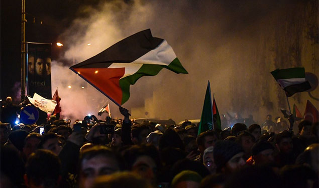 Protest Trump Jerusalem