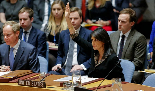 UNSC Vote on Jerusalem