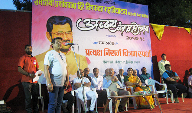 Surendra Jagtap in Malegaon