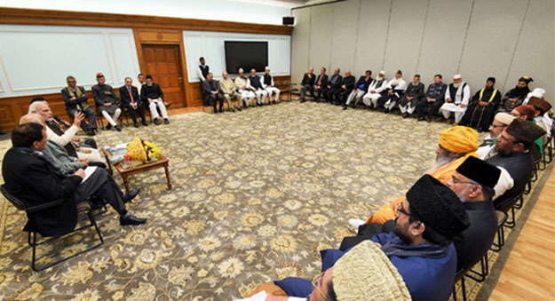 Modi with Muslims