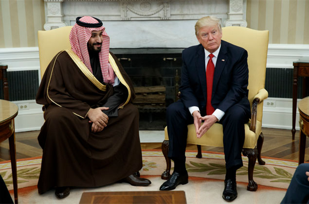 Trump and Prince Mohammad