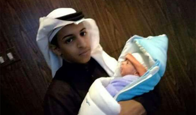 Youngest father Saudi