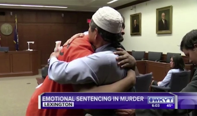 Muslim Father Forgives Son's killer