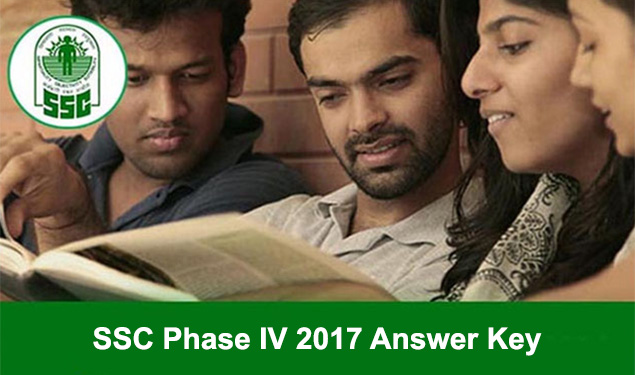 SSC Phase 4 Answer Key 2017
