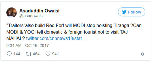 Owaisi Tweet