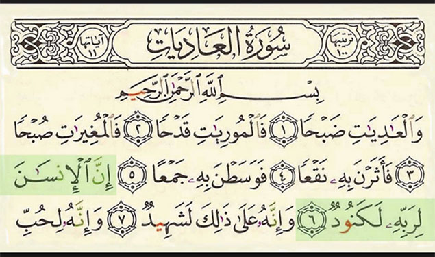 Surah Adiyat