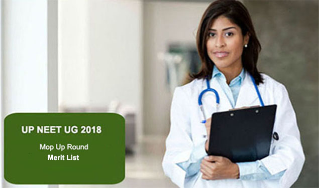 UPNEET Mop Up Round Merit List 2018
