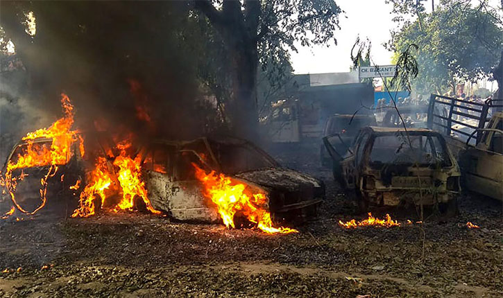 Bulandshahr Police Inspector Killed