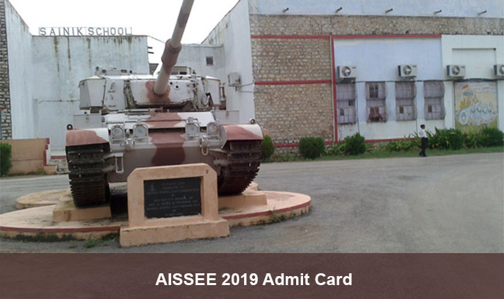 AISSEE 2019 Admit Card