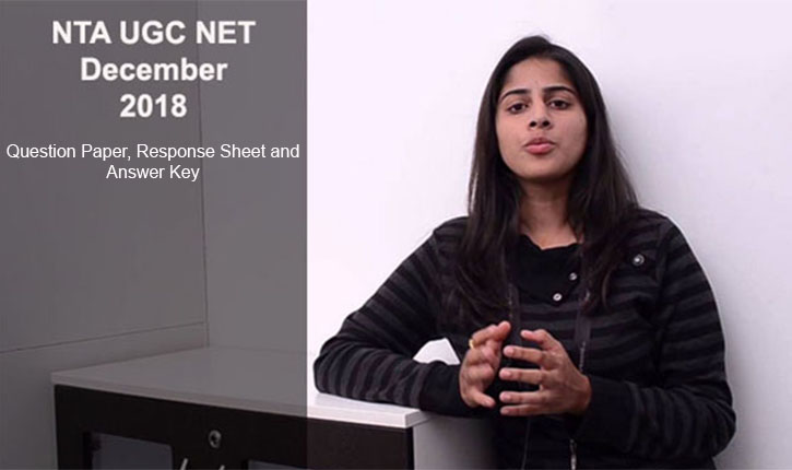 UG NET 2018 Answer Key