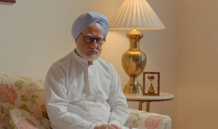 Anupam Kher as Manmohan Singh