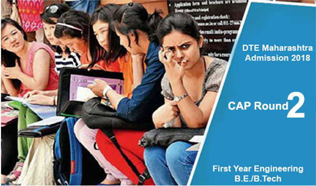 DTE Maharashtra Engineering CAP Round 2