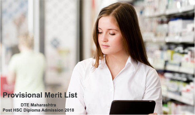 DTE Maharashtra Post HSC Provisional Merit List 2018