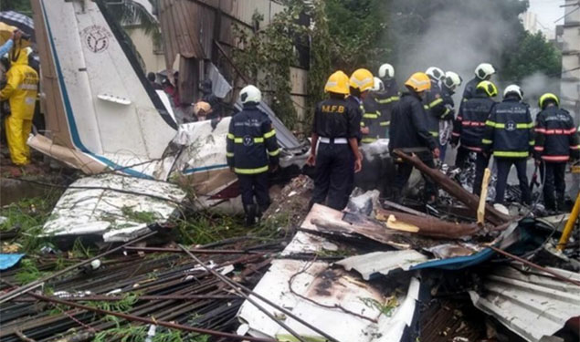 Mumbai Plane Crash today