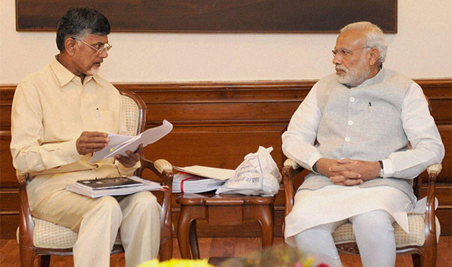 Modi with Naidu