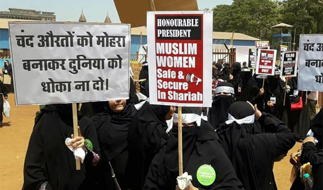 Protest Against Triple Talaq