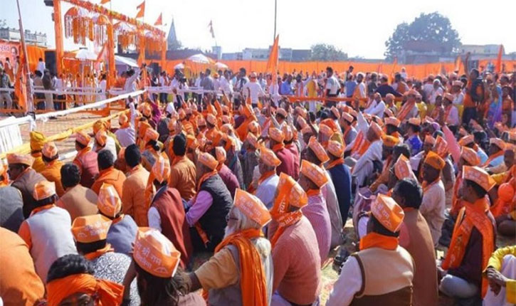 Sena, VHP Ayodhya Rallies